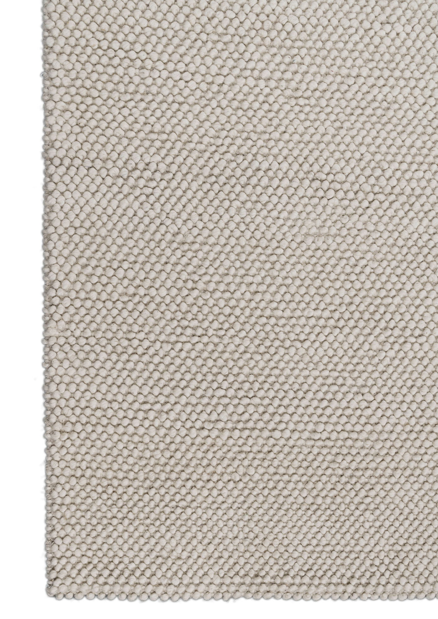 Wool HandWoven Rug: Popcorn Loop
