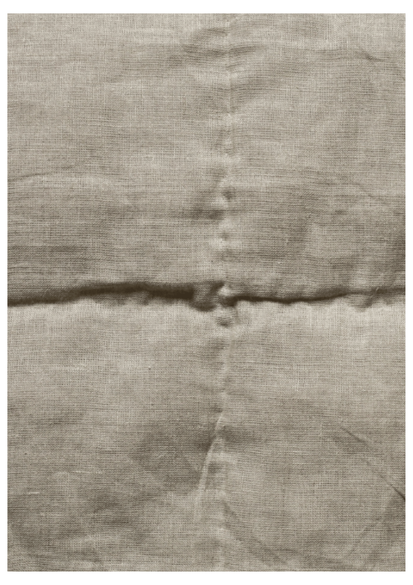 Natural Linen Bedspread