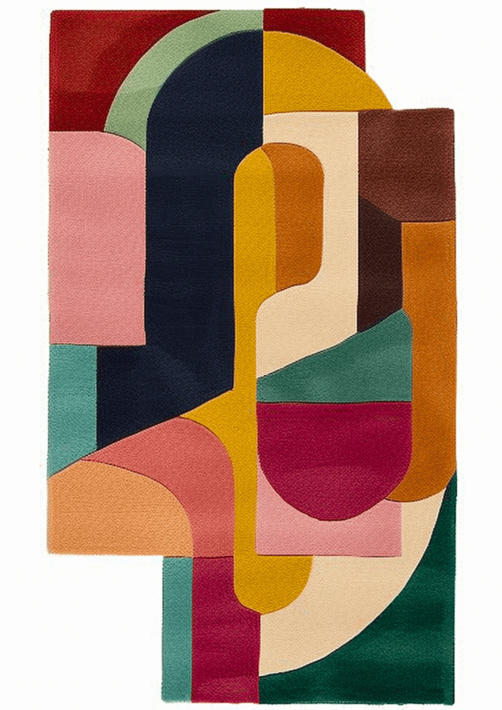 Wool Handtufted Carpet _  Éclat des Couleurs