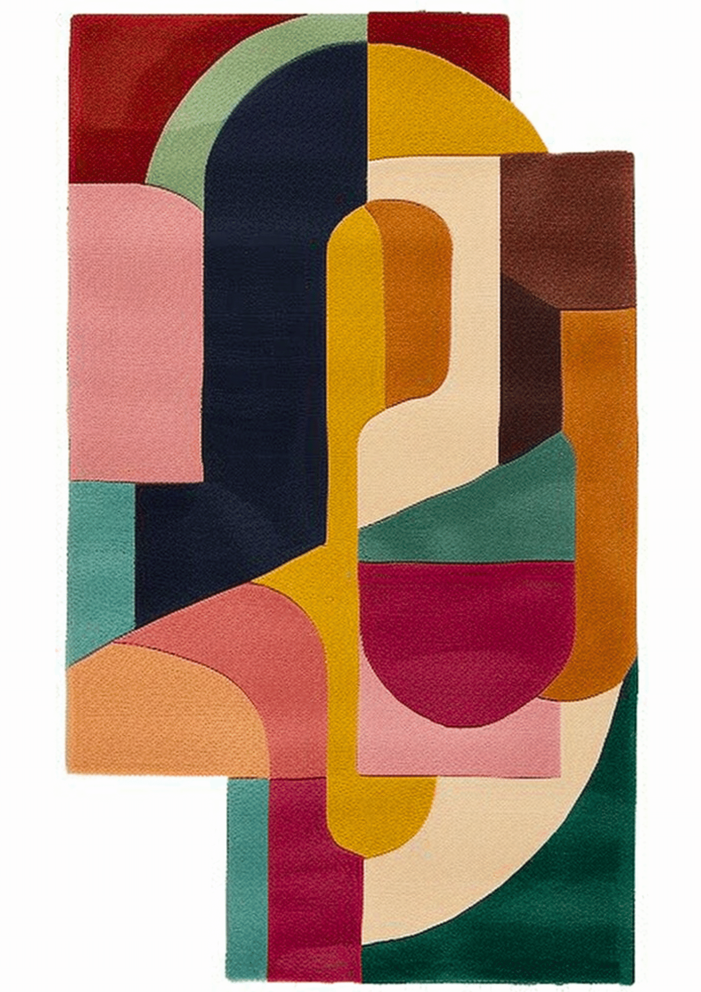 Wool Handtufted Carpet _  Éclat des Couleurs