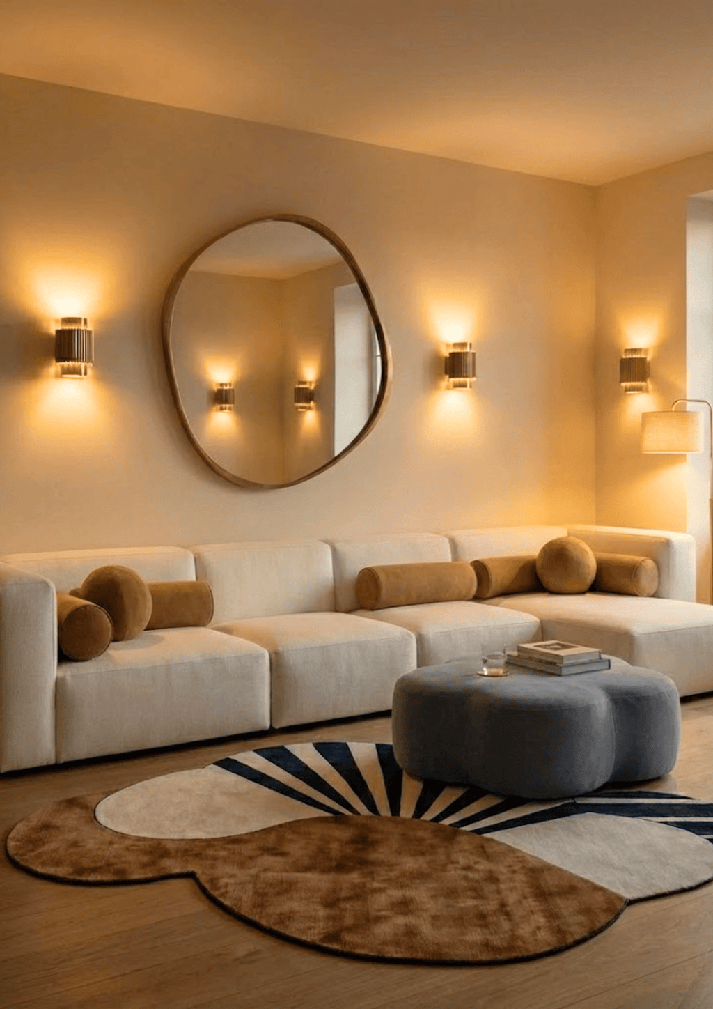 Viscose & Wool Blended Hand tufted Carpet _ Forma Fly