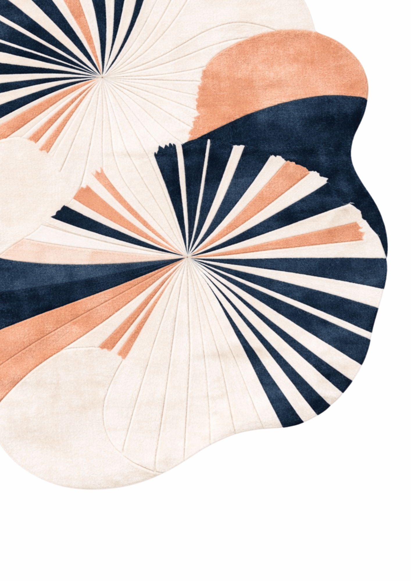 Blended Wool & Viscose Hand Tufted Carpet -  Nova Lines