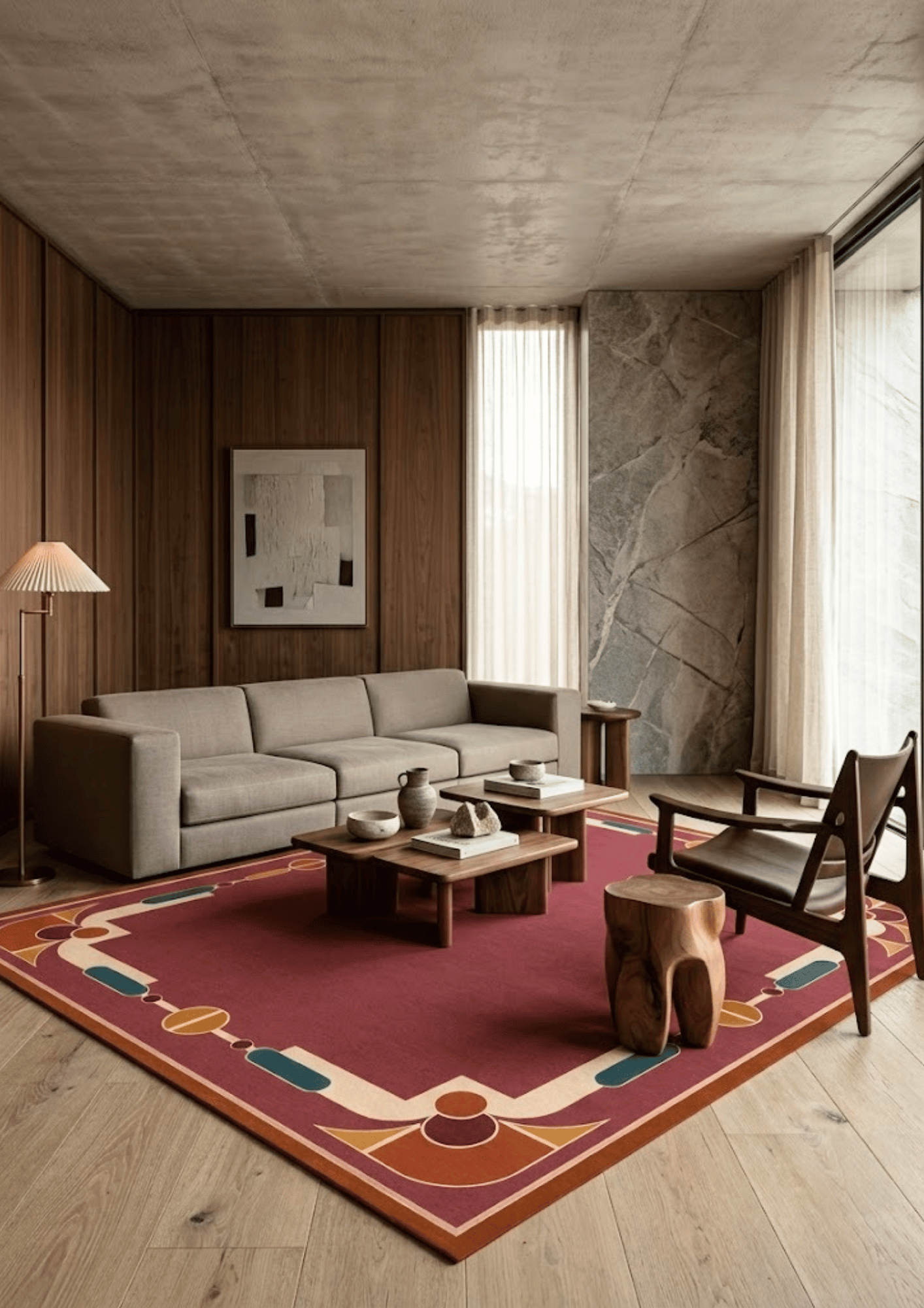 Woolen Handtufted Carpet _ Odeon