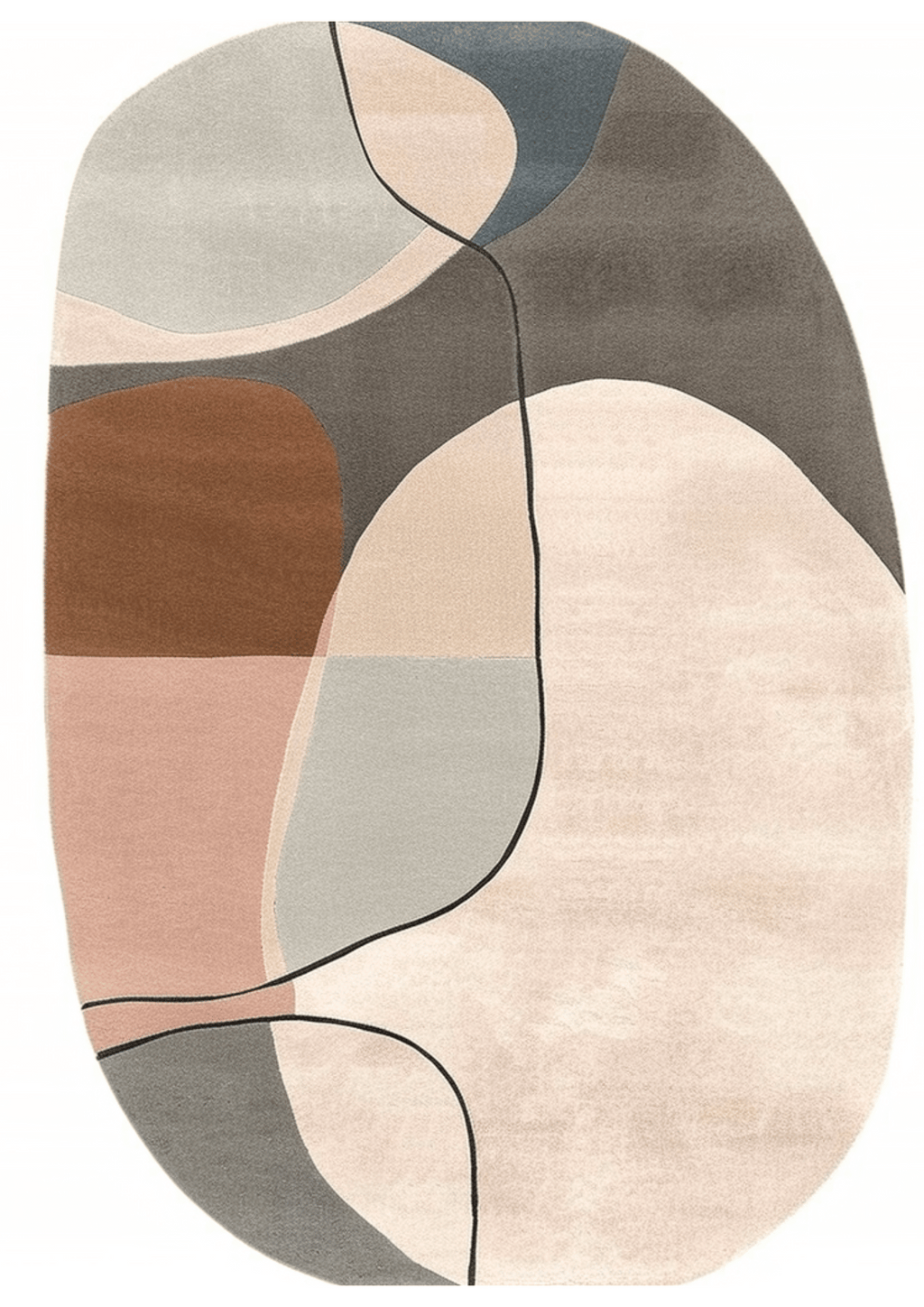 Woolen Handtufted Carpet_Pastel Pathways