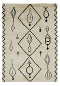 Wool Hand Knotted Moroccan Carpet : Perry