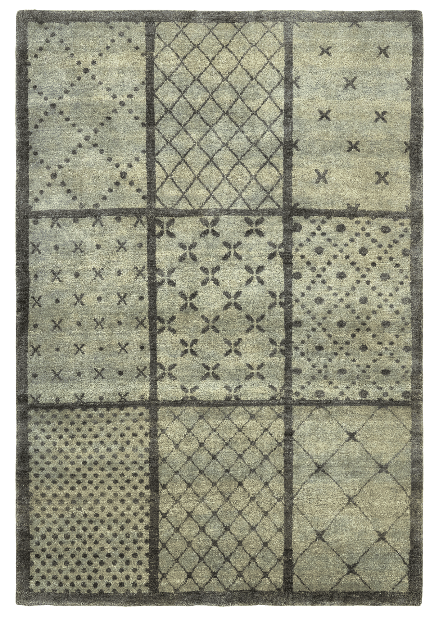 Woolen Handtufted Carpet _ Rafoo