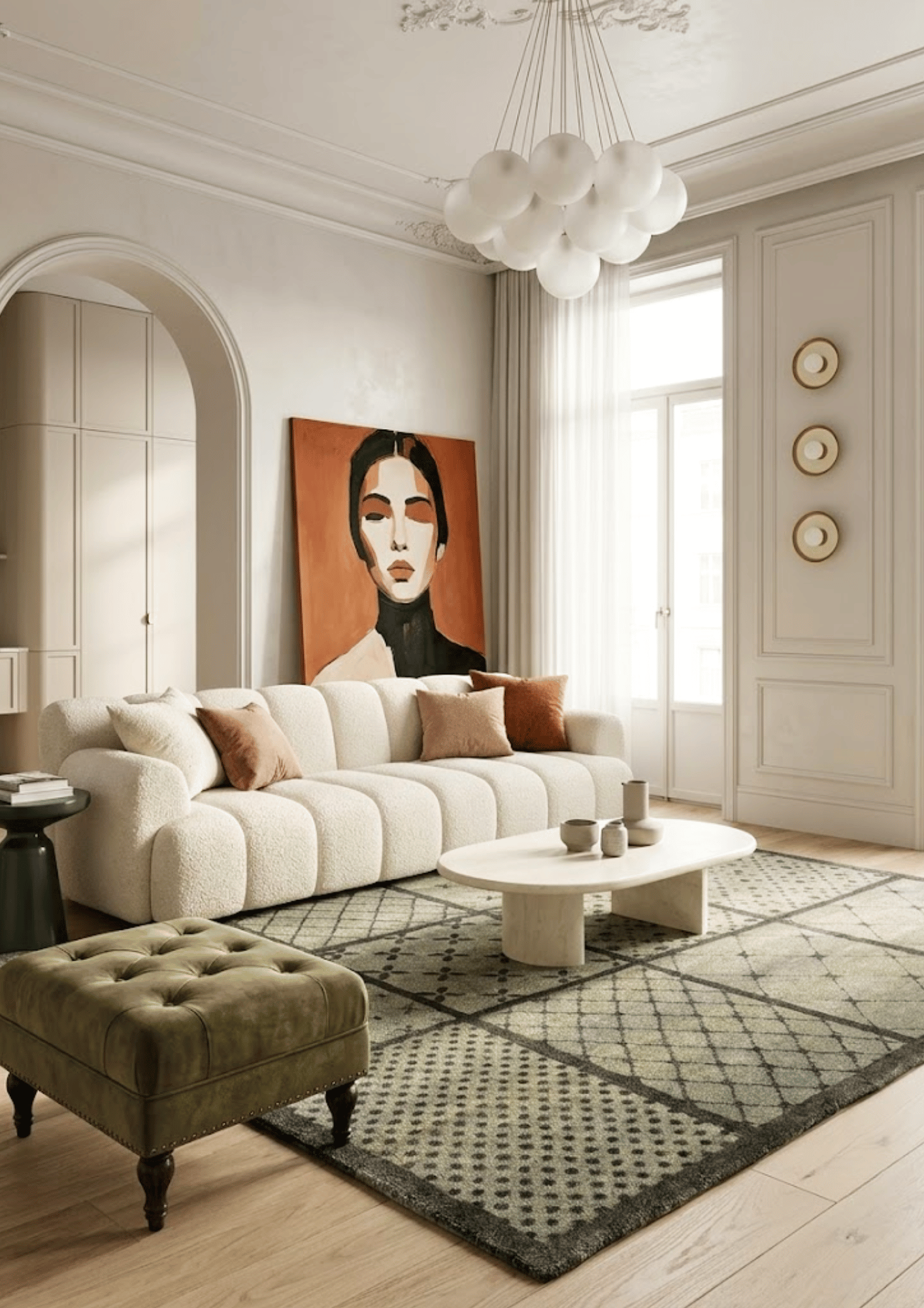 Woolen Handtufted Carpet _ Rafoo