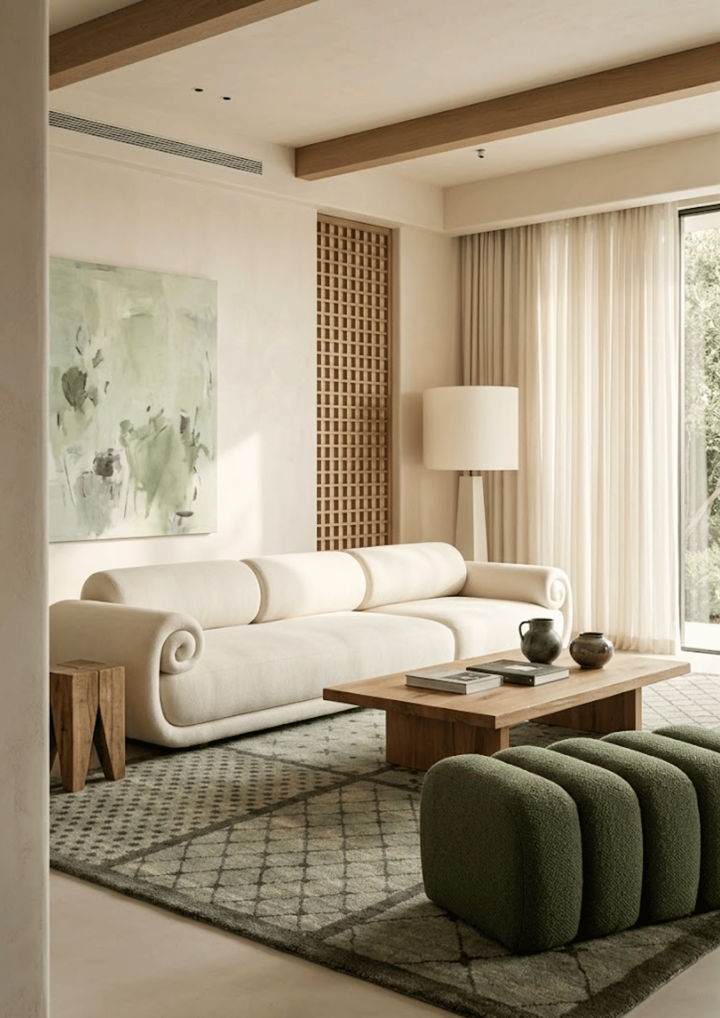 Woolen Handtufted Carpet _ Rafoo