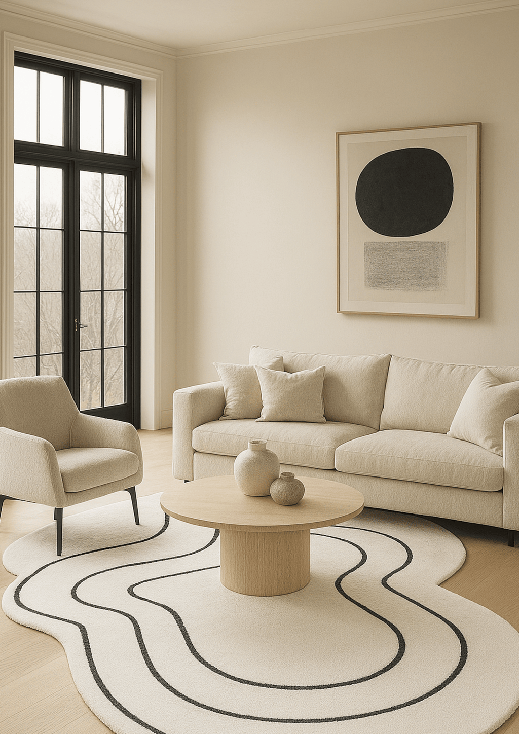 Woolen Handtufted Carpet_Rekha