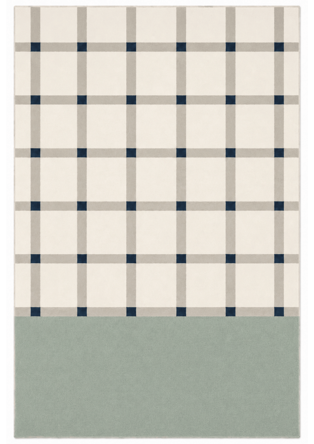 Woolen Handtufted Carpet _ Lattice