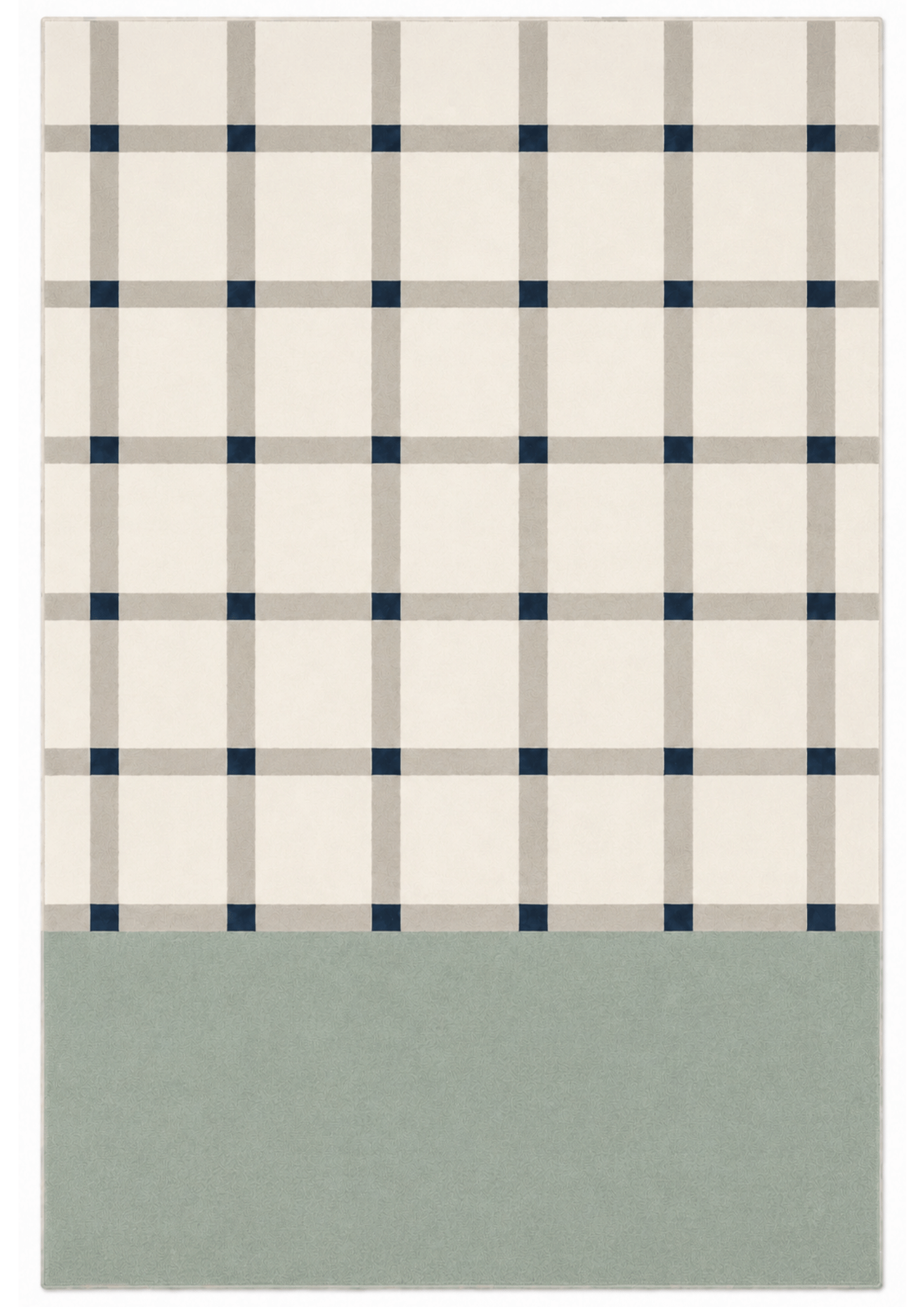 Woolen Handtufted Carpet _ Lattice