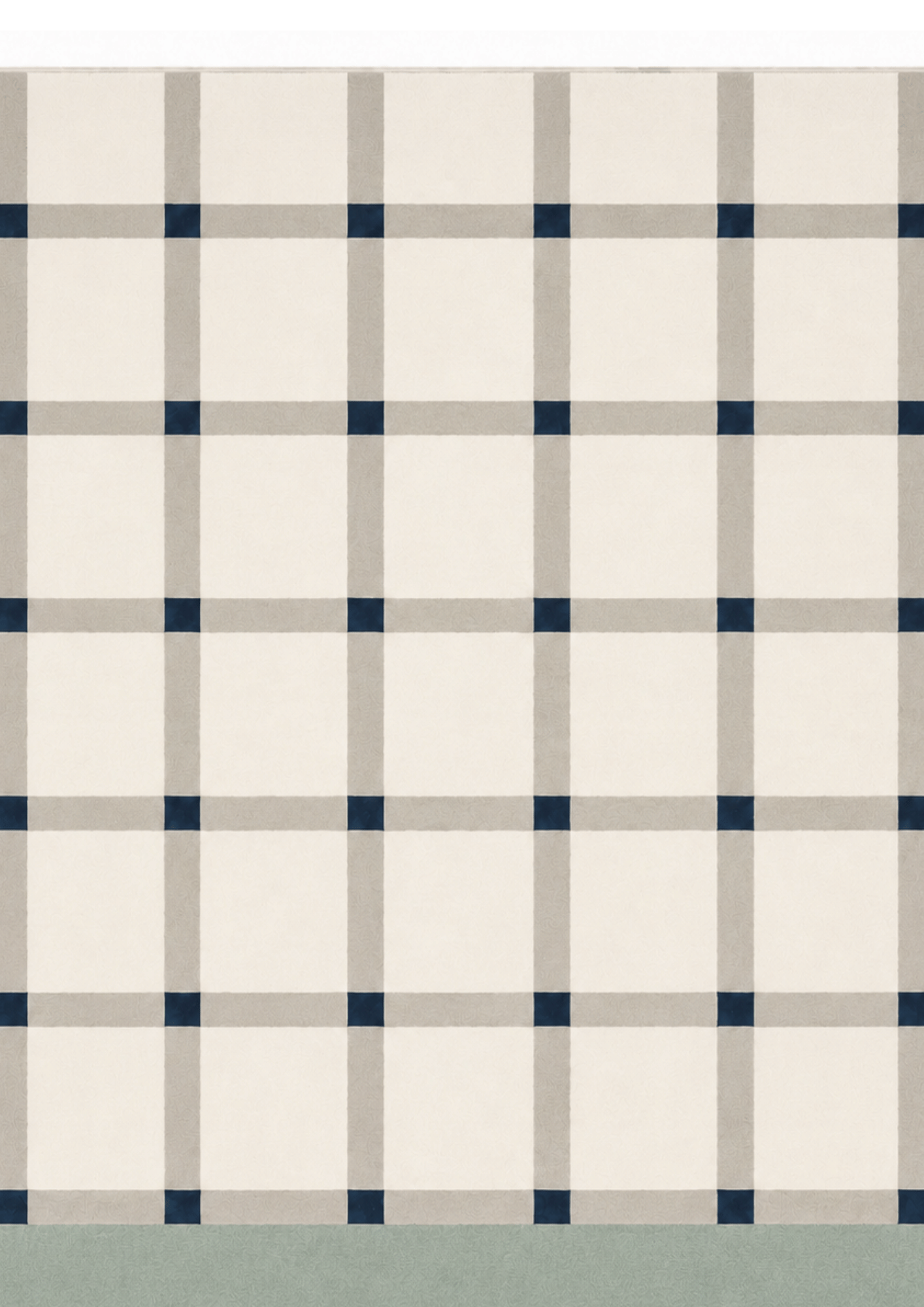 Woolen Handtufted Carpet _ Lattice