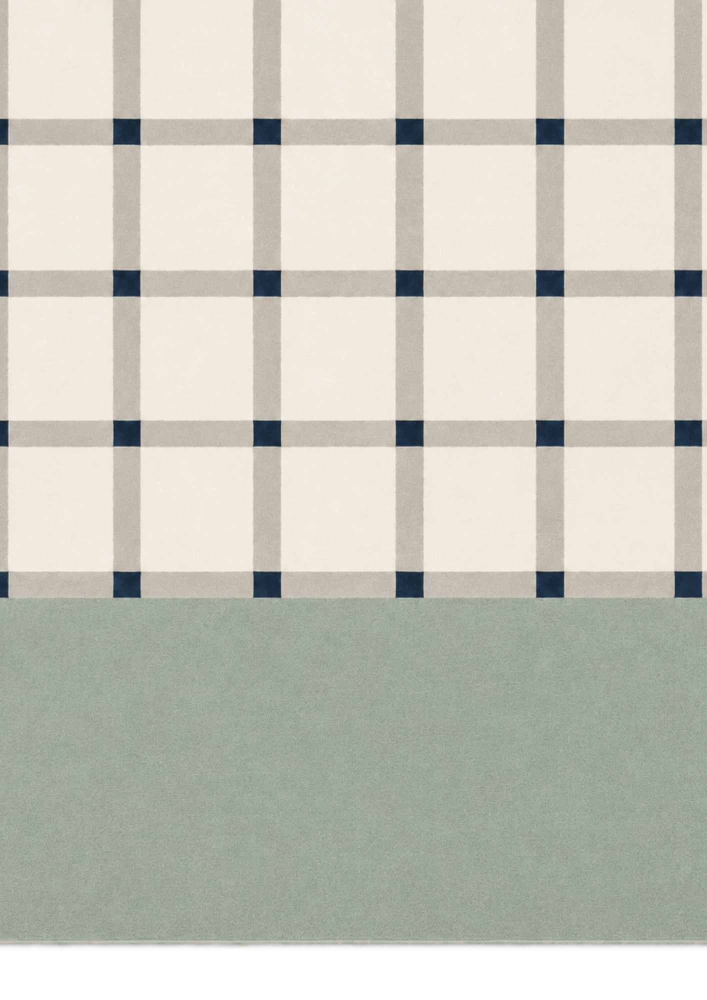 Woolen Handtufted Carpet _ Lattice