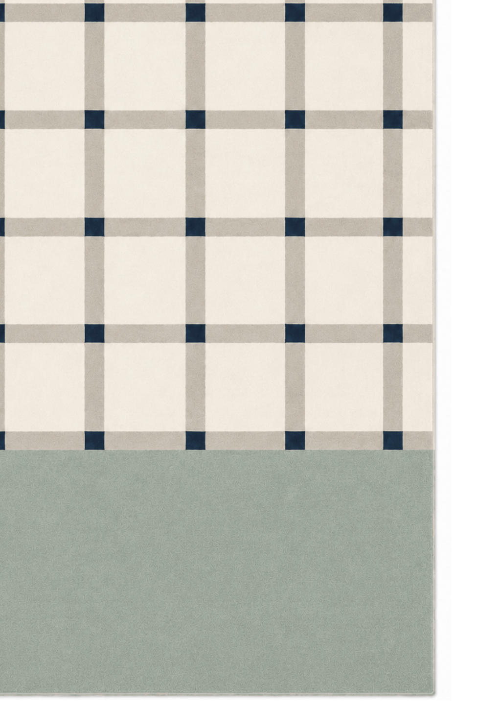 Woolen Handtufted Carpet _ Lattice