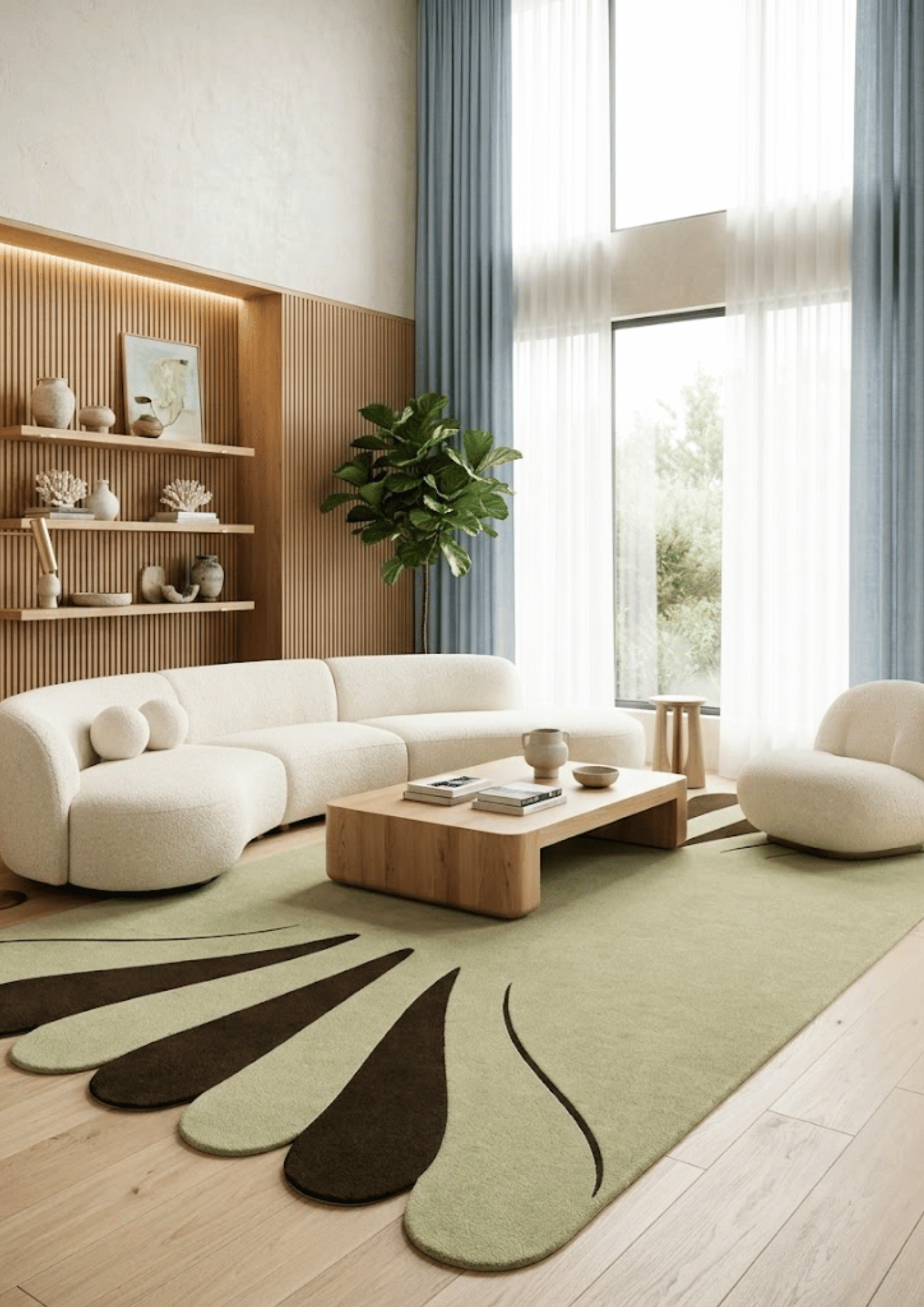Woolen Handtufted Carpet _ Flare