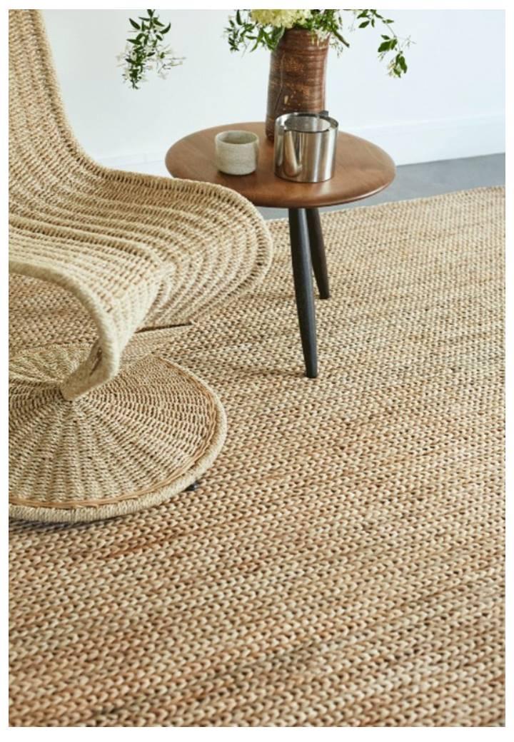 Hemp HandWoven Rug - Braided Pony
