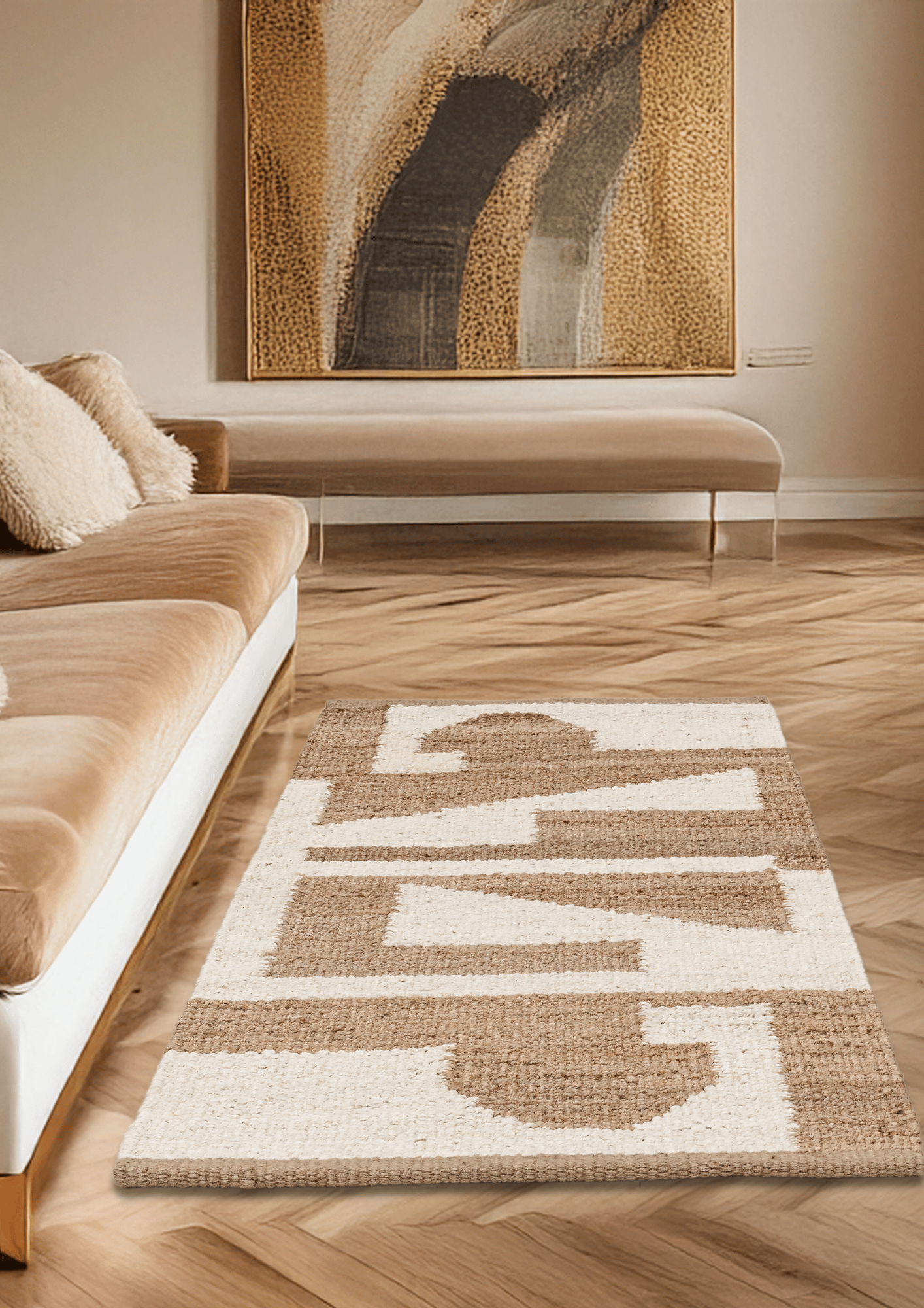 Hemp Handwoven Rug_Tattva