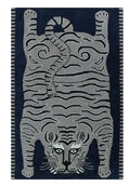 Cotton Hand Tufted Carpet : Tigi Blue