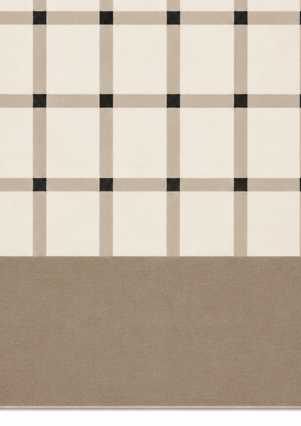 Woolen Handtufted Carpet _ Lattice