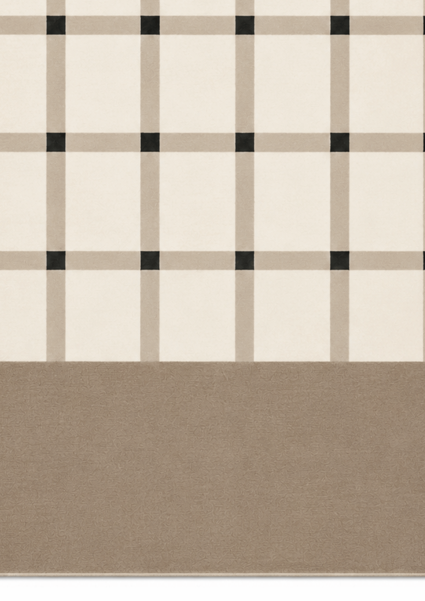 Woolen Handtufted Carpet _ Lattice