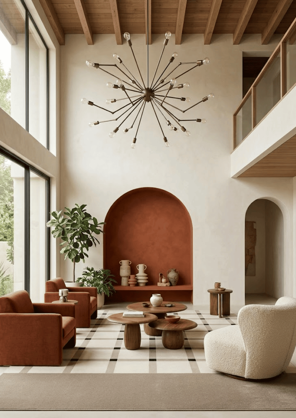 Woolen Handtufted Carpet _ Lattice