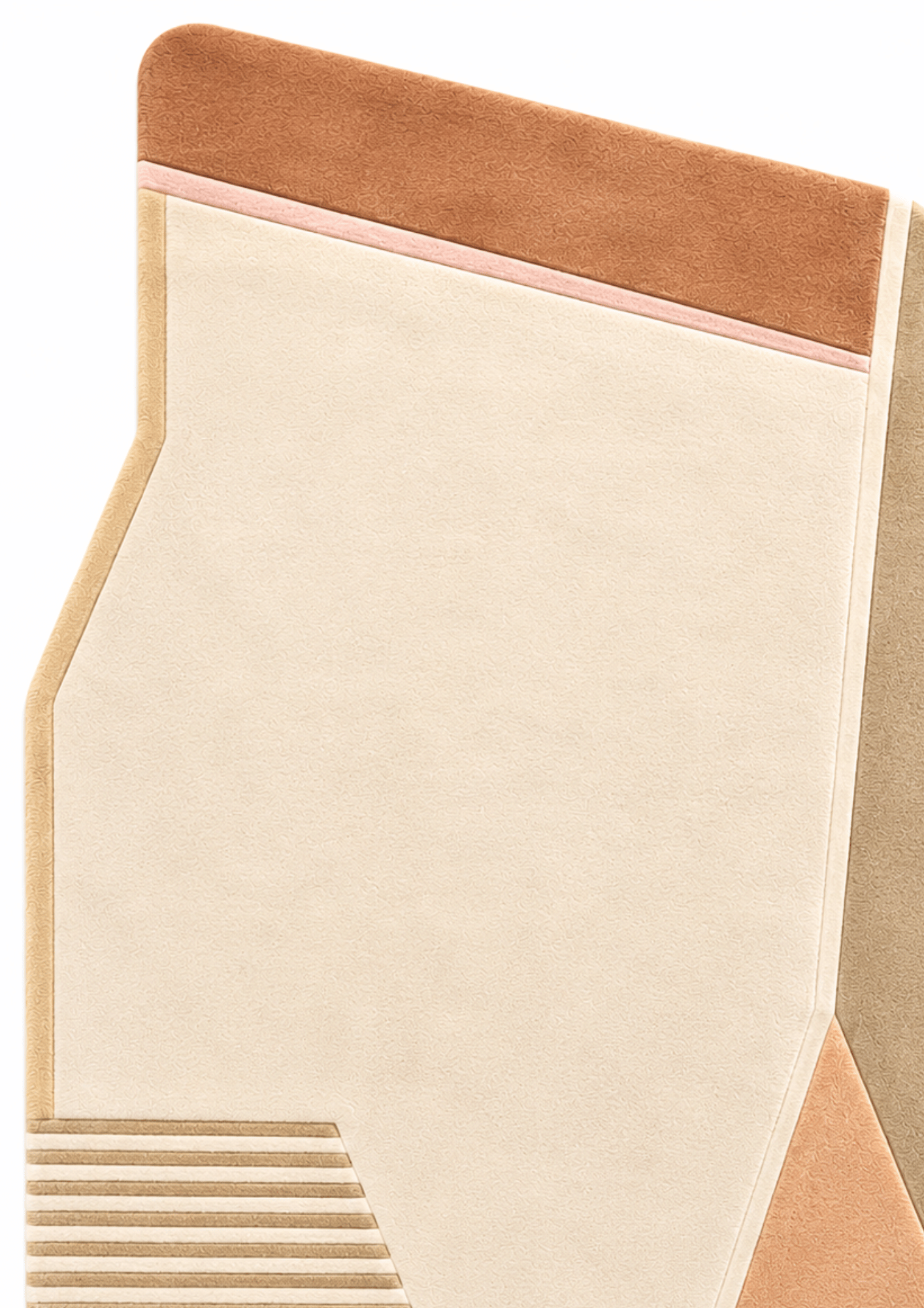 Woolen Handtufted Carpet _ Talus Terracotta