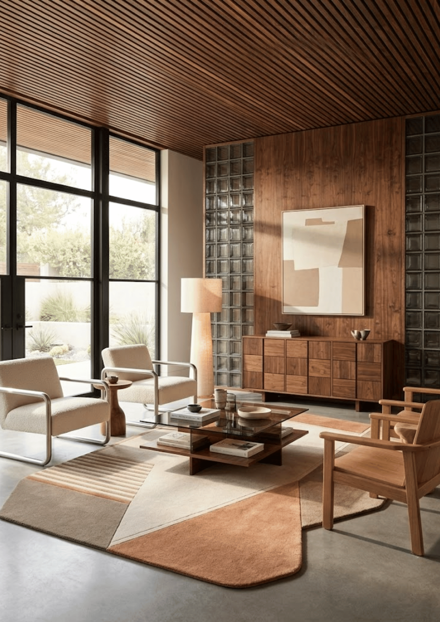Woolen Handtufted Carpet _ Talus Terracotta