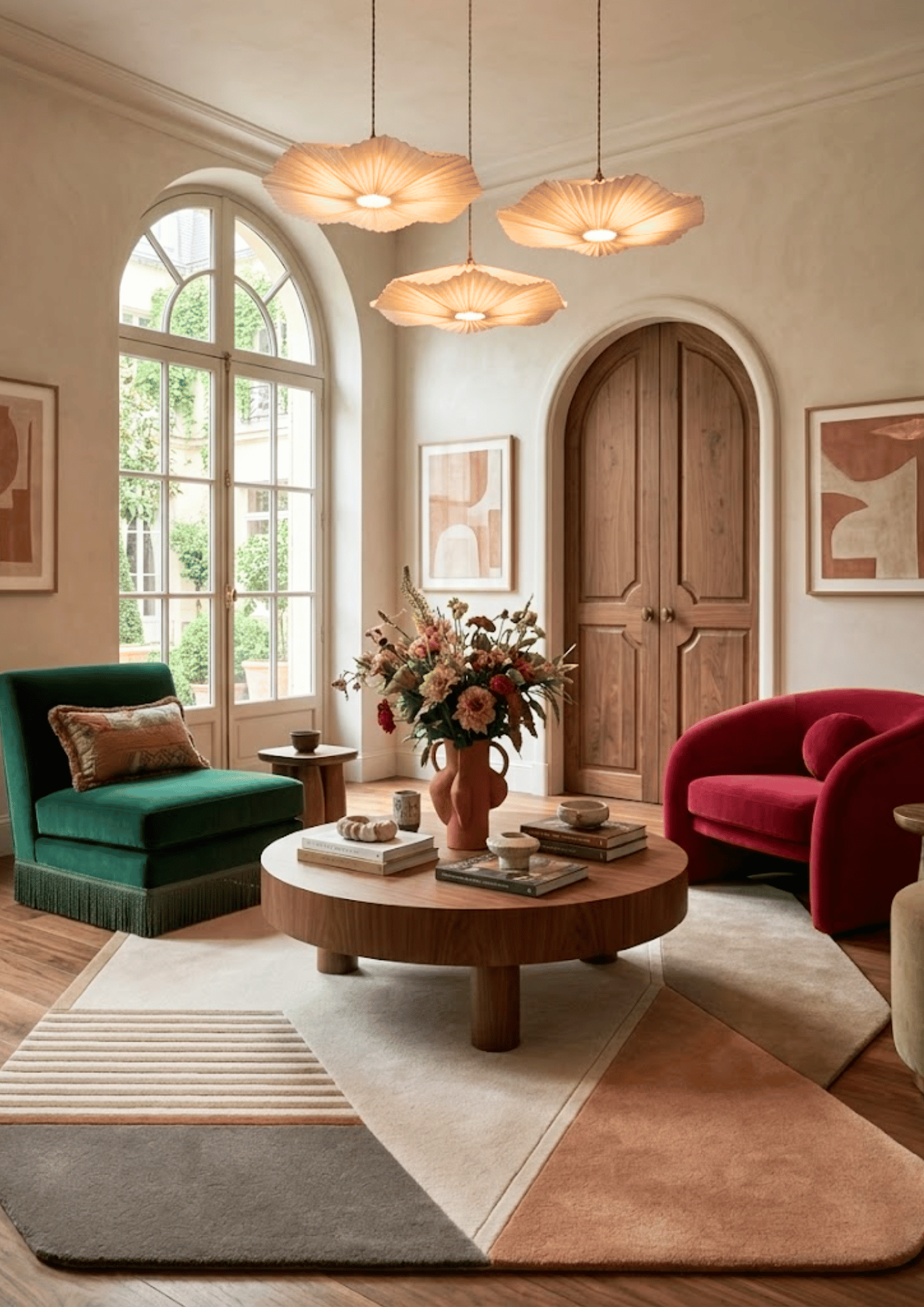 Woolen Handtufted Carpet _ Talus Terracotta