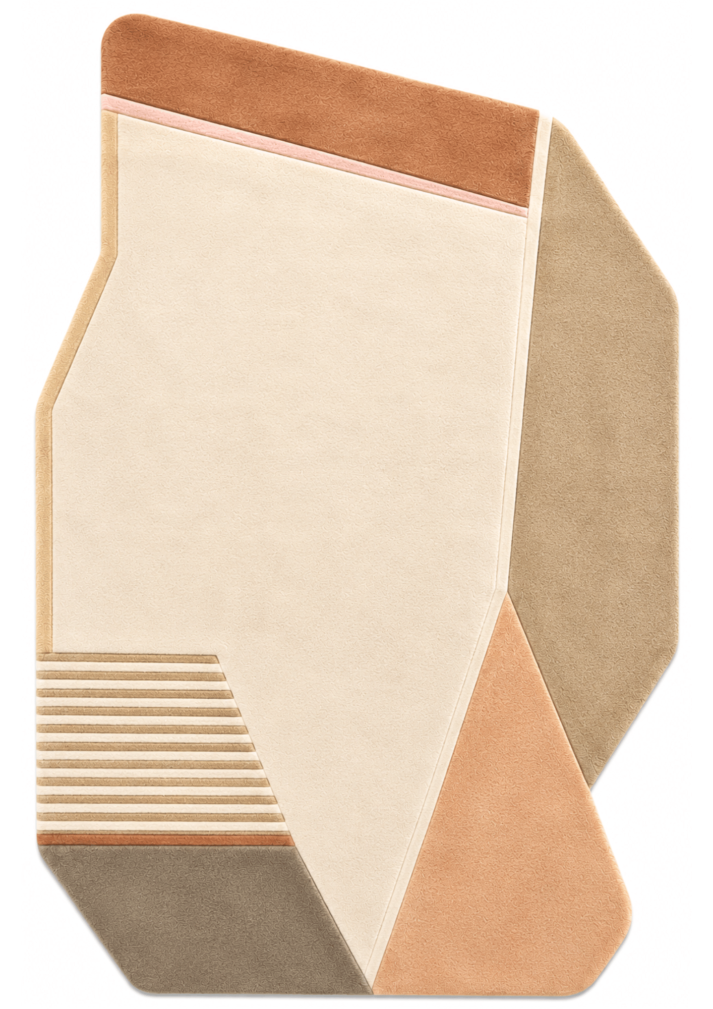 Woolen Handtufted Carpet _ Talus Terracotta
