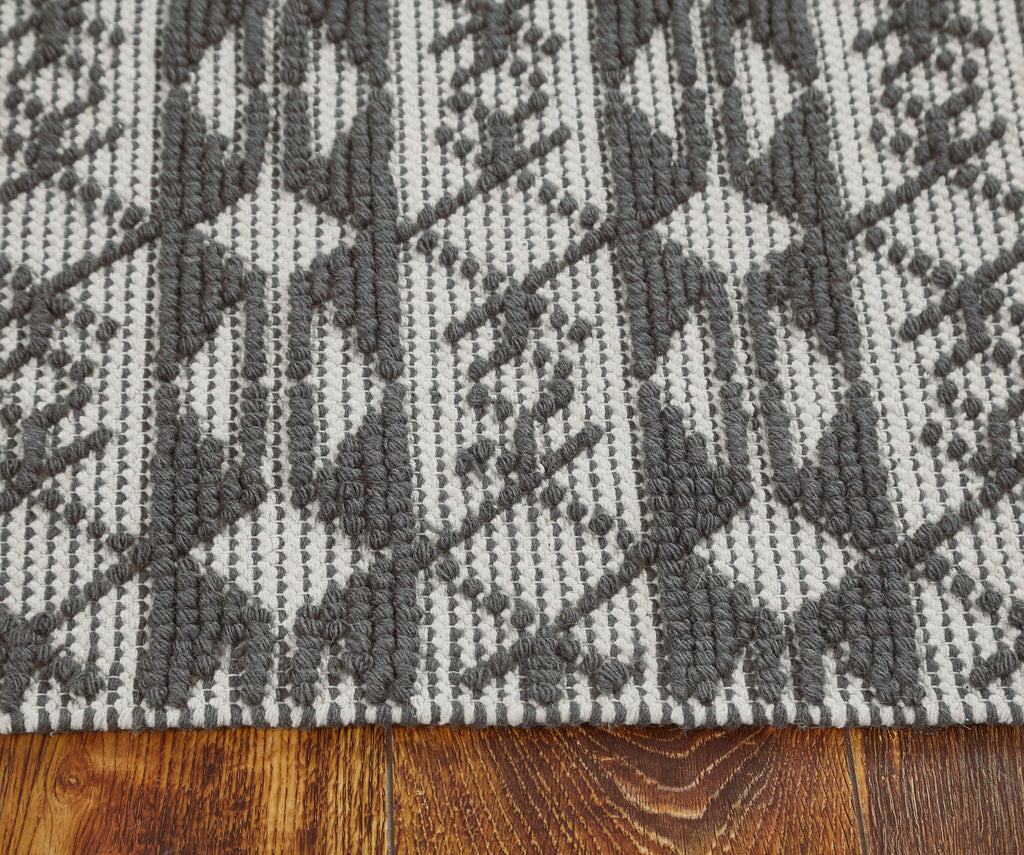 Woolen Handwoven Rug: Hugo