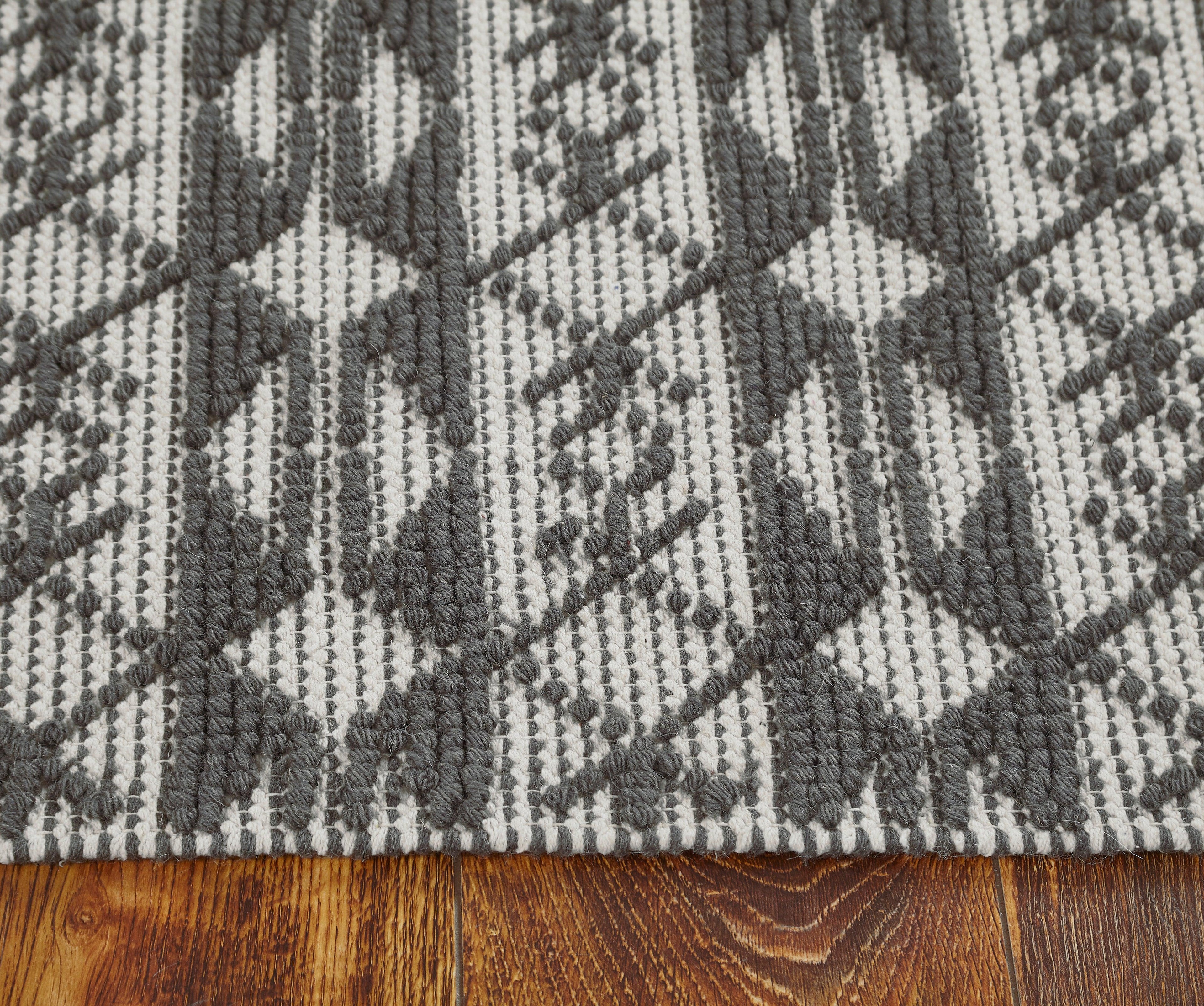 Woolen Handwoven Rug: Hugo