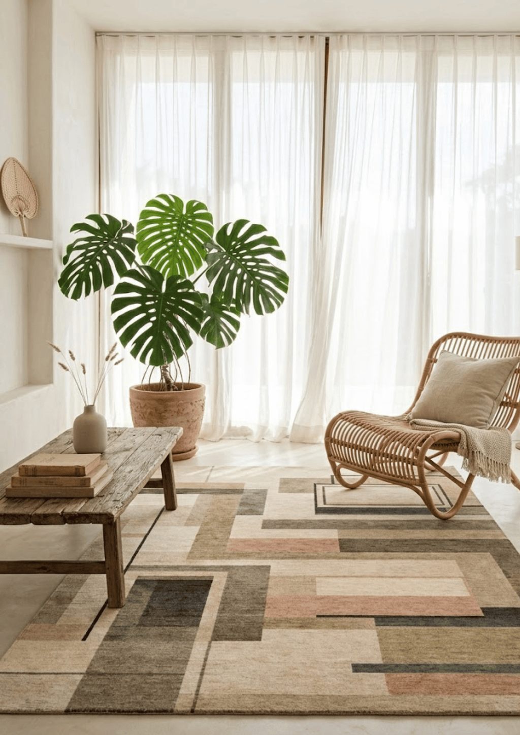 Viscose Handknotted Carpet - Formstack Neutral
