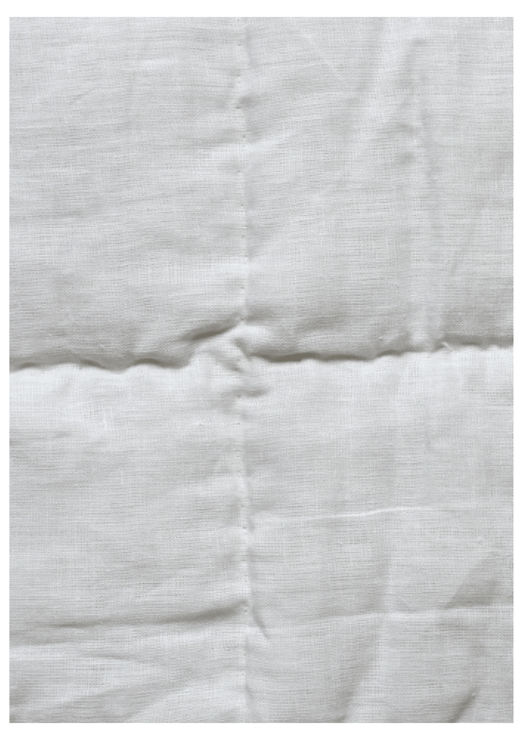 White Linen Bedspread