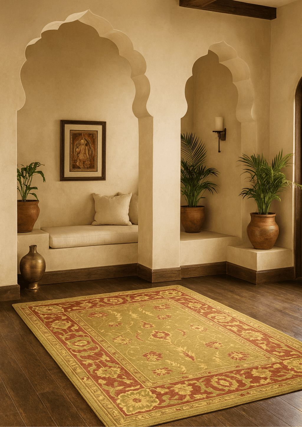 Wool Handtufted Carpet _Haveli Vilas