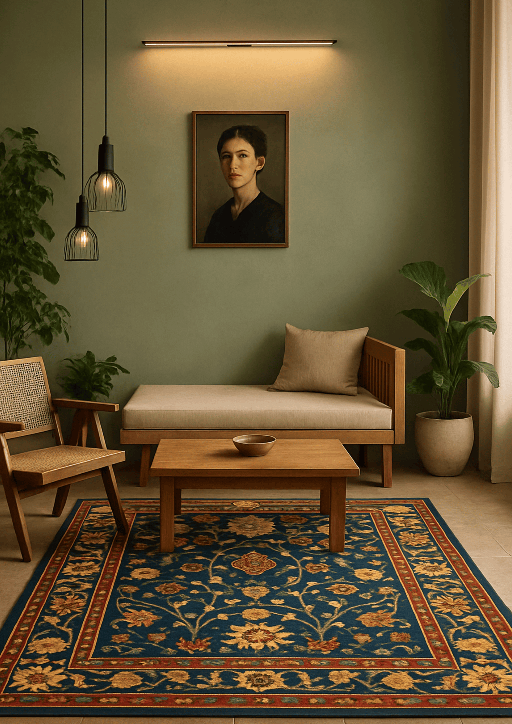 Wool Handtufted Carpet _Neel Vilas