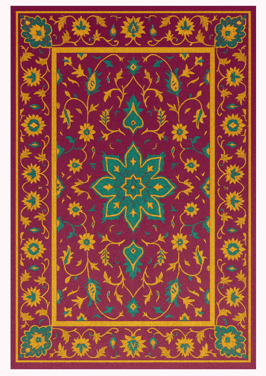 Wool Handtufted Carpet _Rajvilas