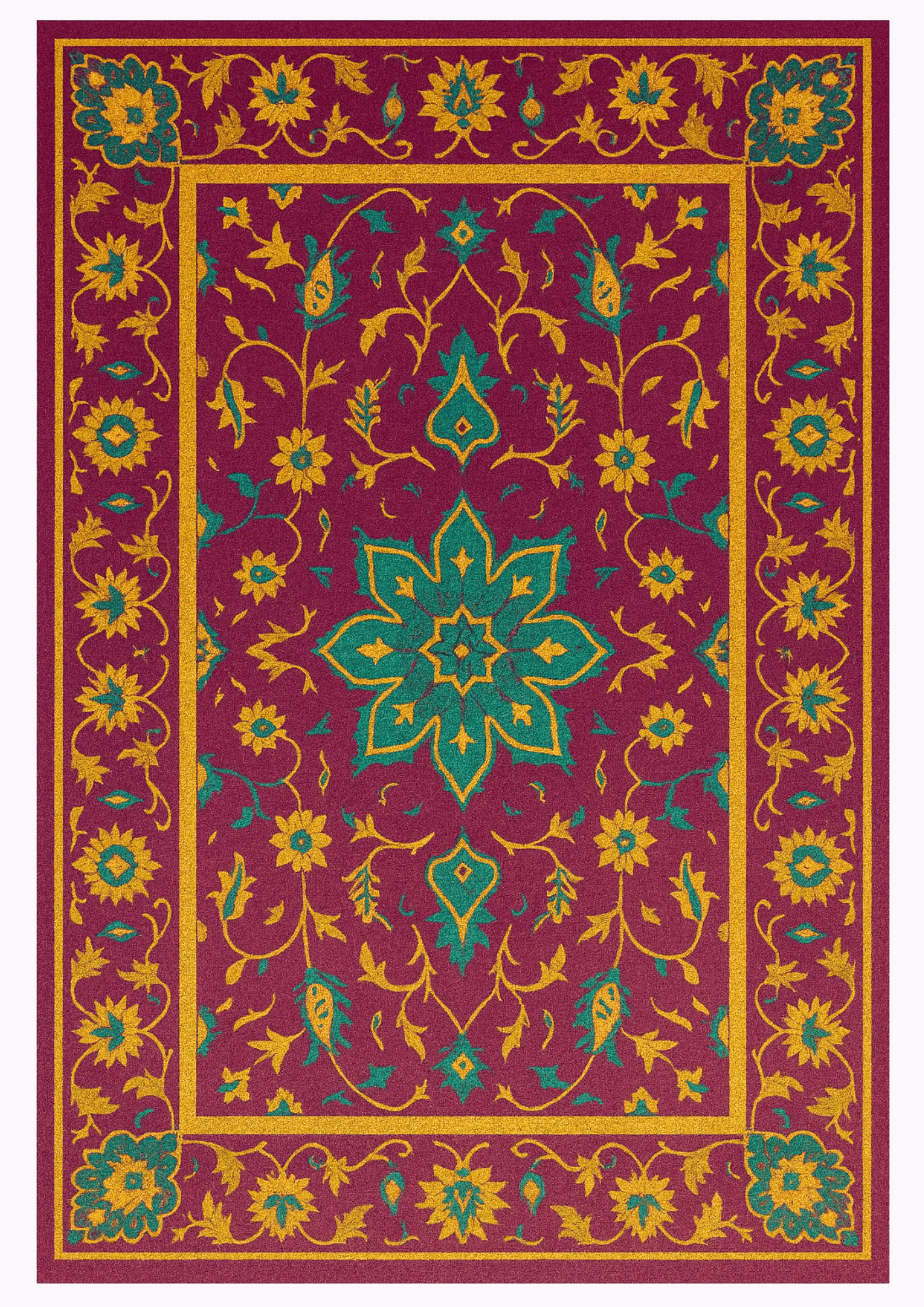 Wool Handtufted Carpet _Rajvilas