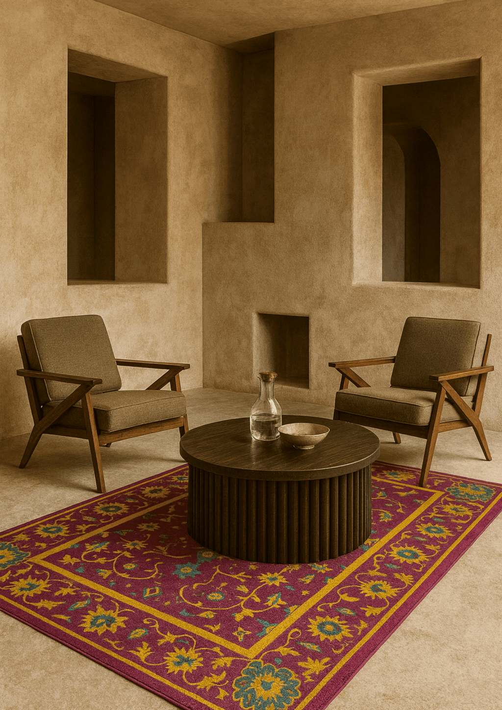 Wool Handtufted Carpet _Rajvilas