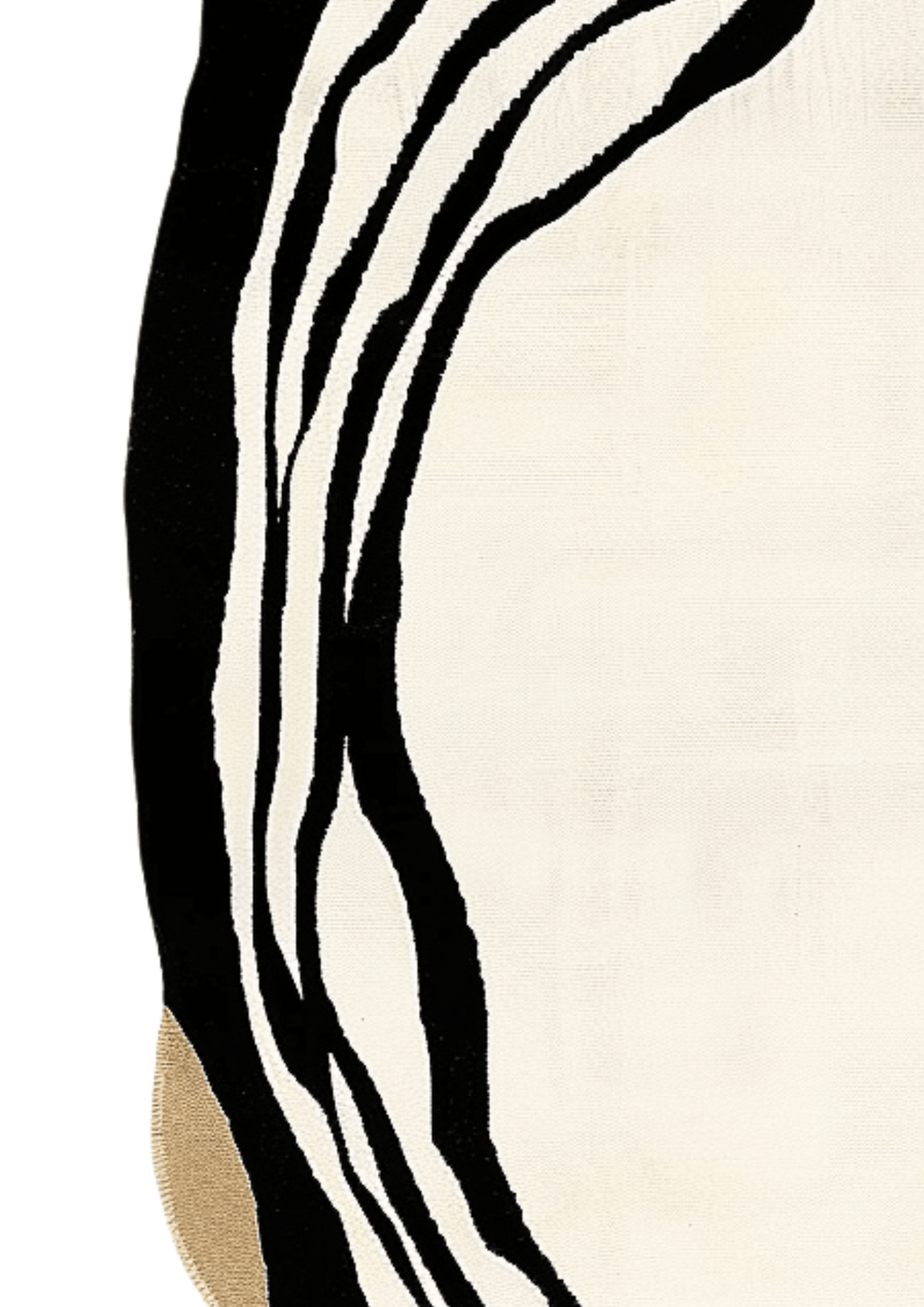 Wool Handtufted Carpet _ Palm Noir