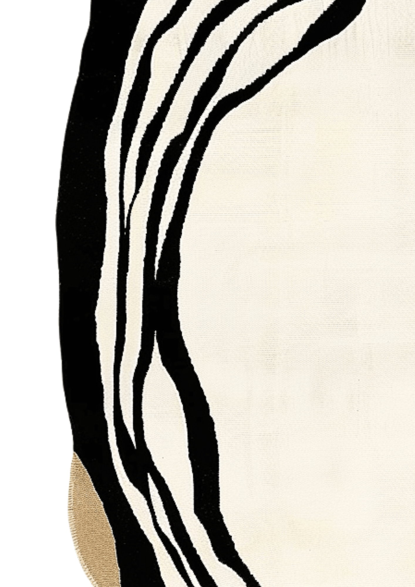Wool Handtufted Carpet _ Palm Noir
