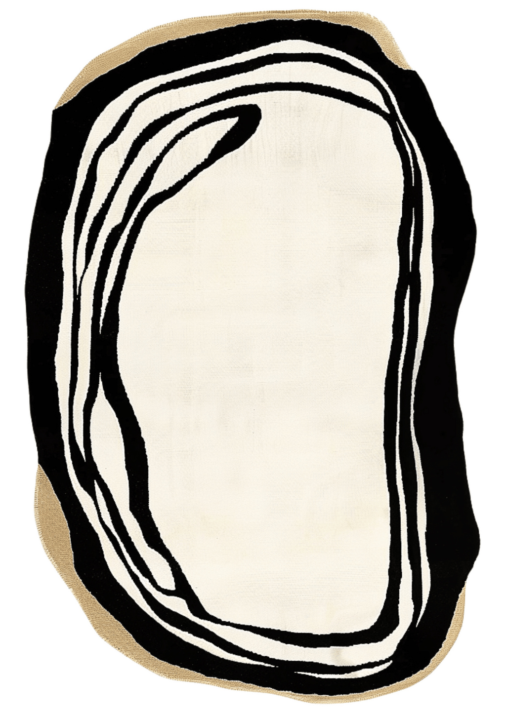 Wool Handtufted Carpet _ Palm Noir