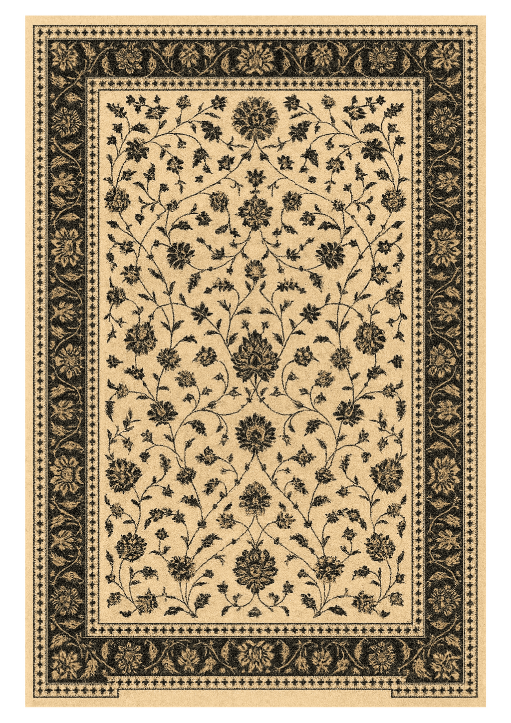 Wool Handtufted Carpet _  Pushpvatika