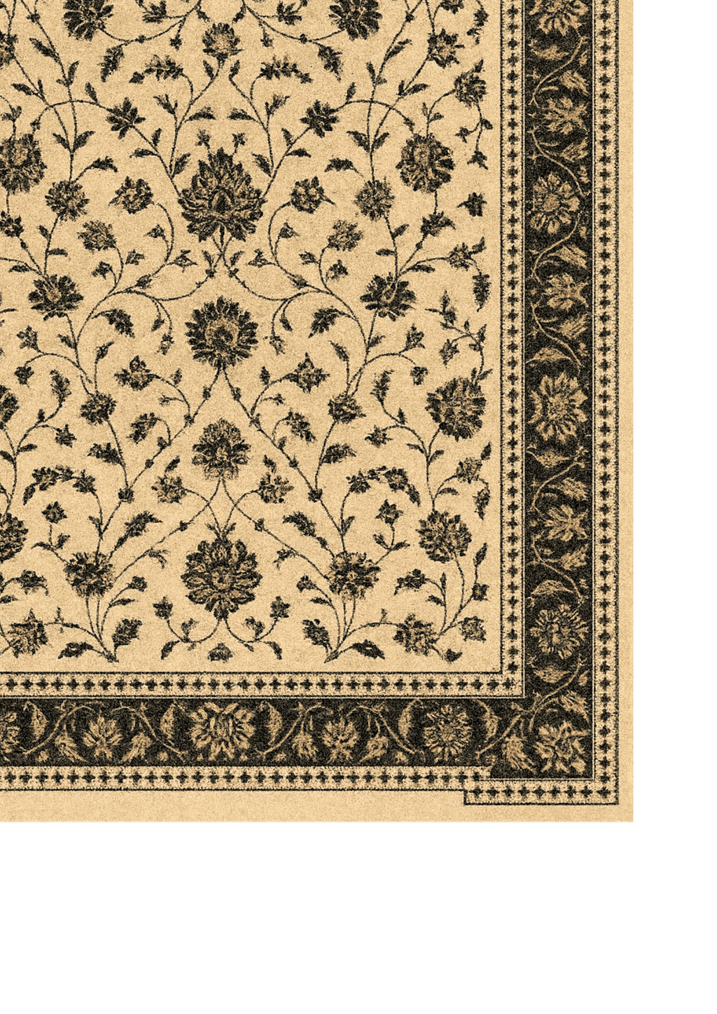 Wool Handtufted Carpet _  Pushpvatika