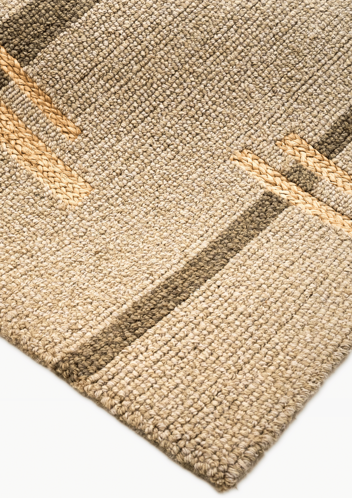 Wool & Hemp Handtufted Carpet - Path