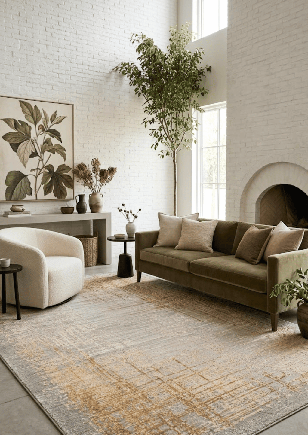 Wool & Silk Handknotted Carpet _ Aurelia