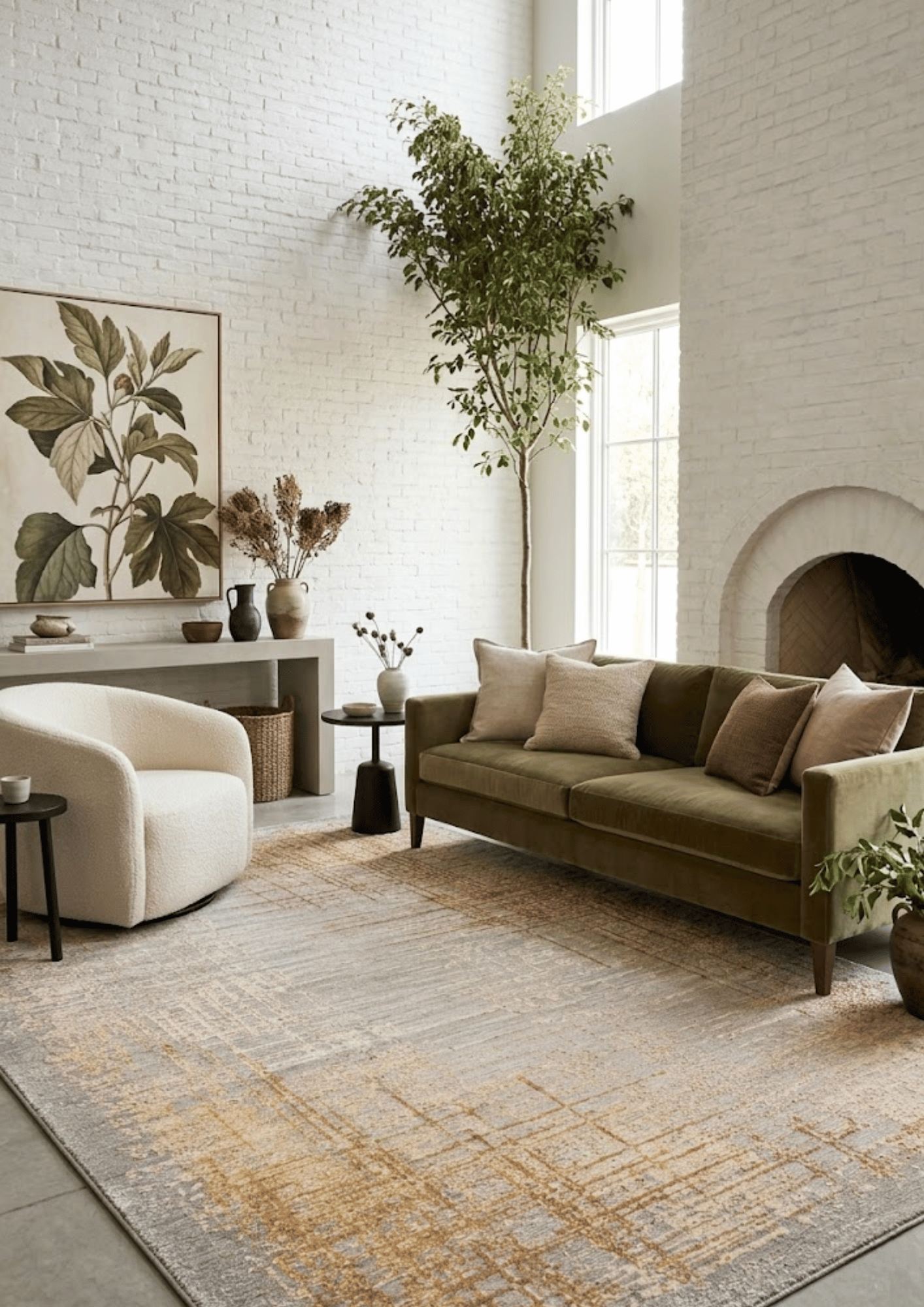 Wool & Silk Handknotted Carpet _ Aurelia