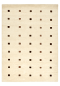 Woolen HandKnotted Carpet - ID Box Brown