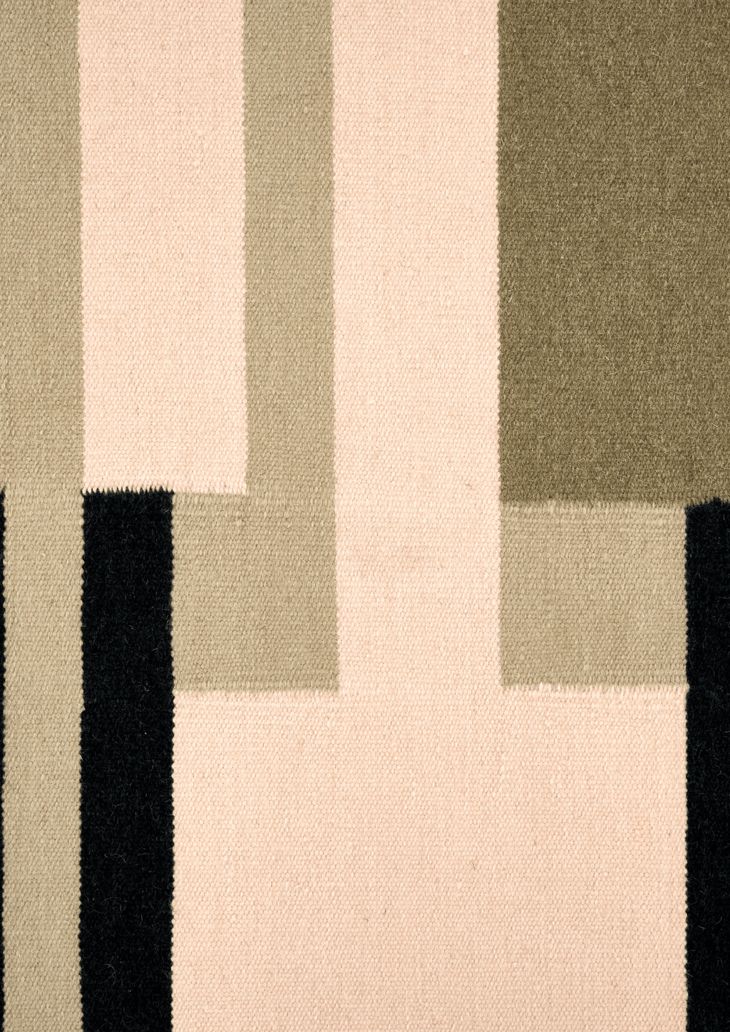 Woolen HandWoven Dhurrie - Axa