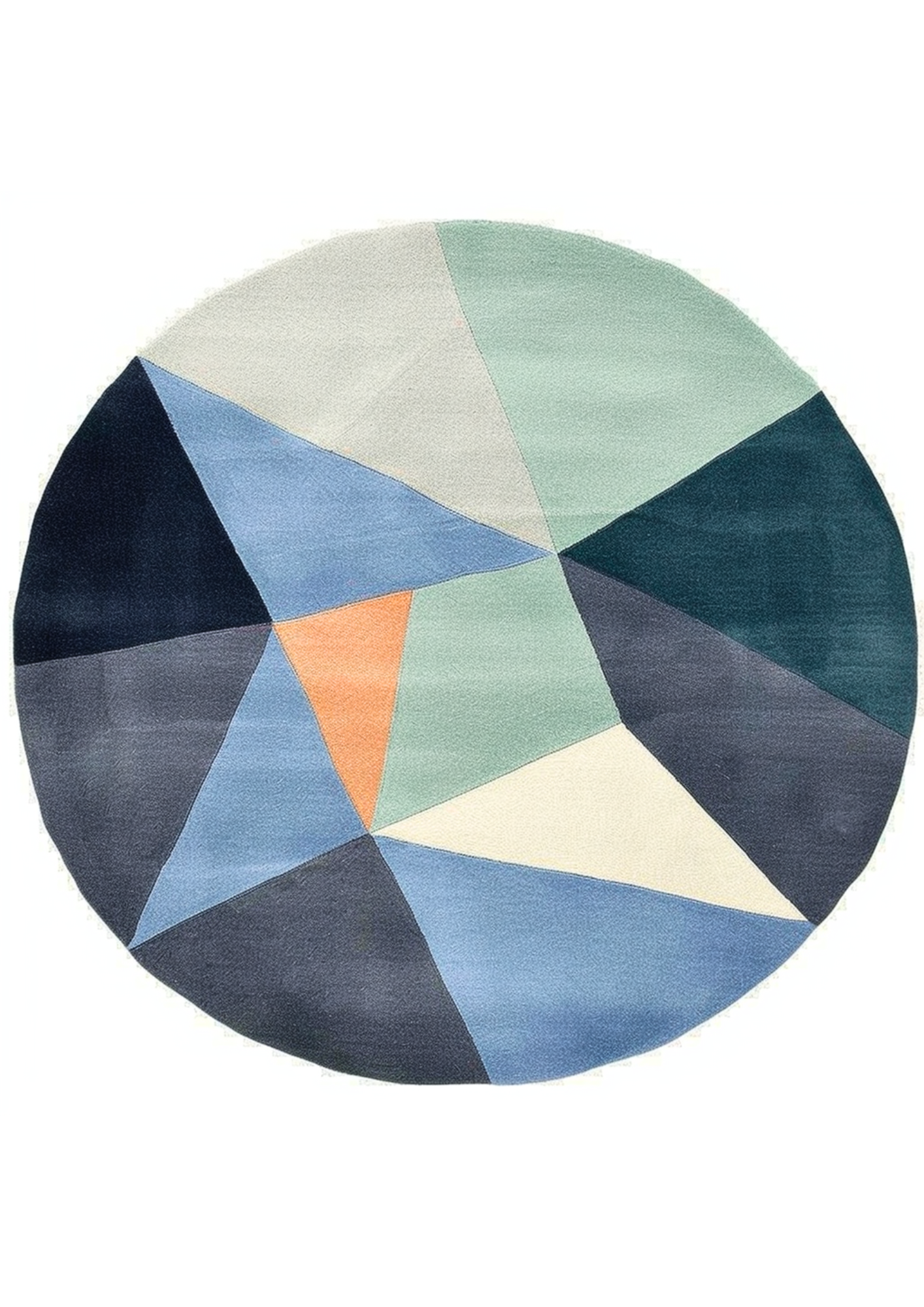Round Woolen Handtufted Carpet _ Hjørne