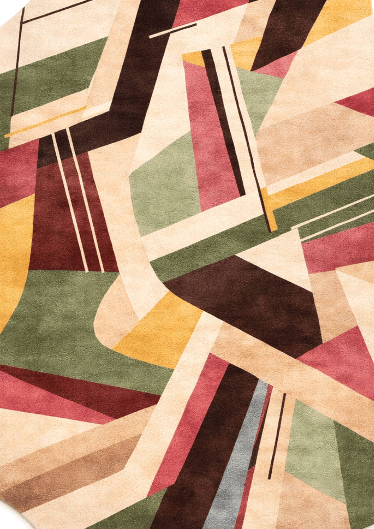 Woolen Handtufted Carpet_  Atelier Flux
